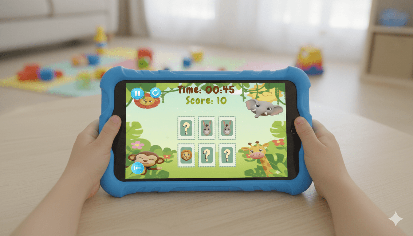 Animals Memory Match